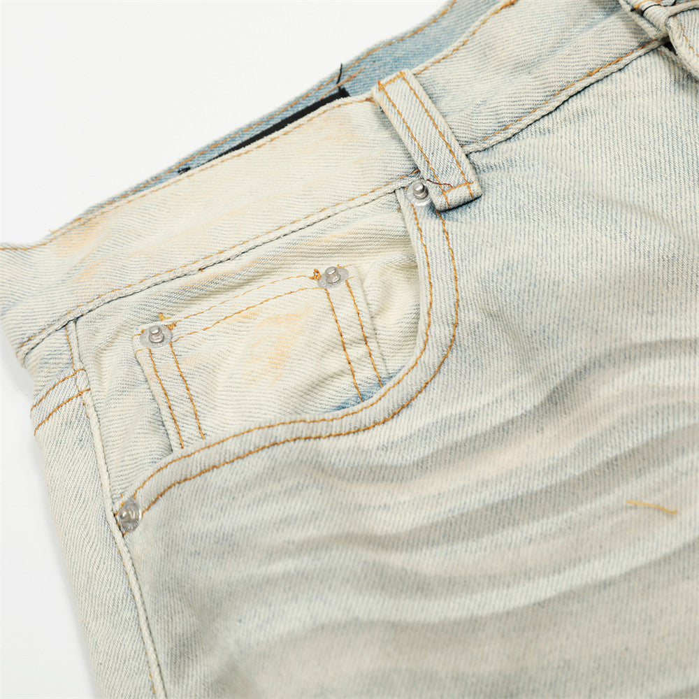 DustReign – Jeans Larghi Distressed