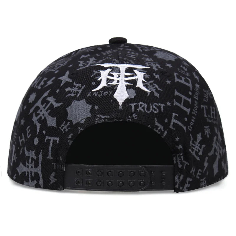 Cappello Snapback Cotton Flex – Berretto Hip Hop Regolabile