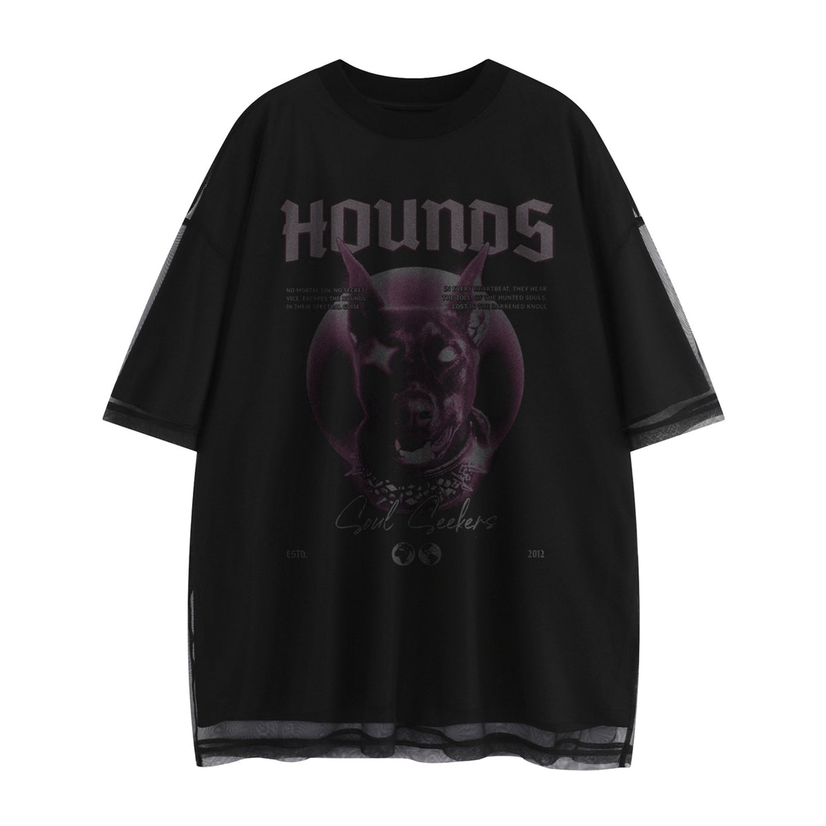 T-Shirt Double Layer Dark Street Tee