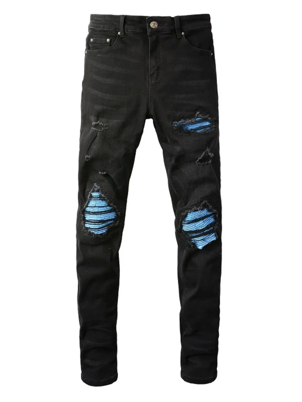 Jeans Skinny Black Washed