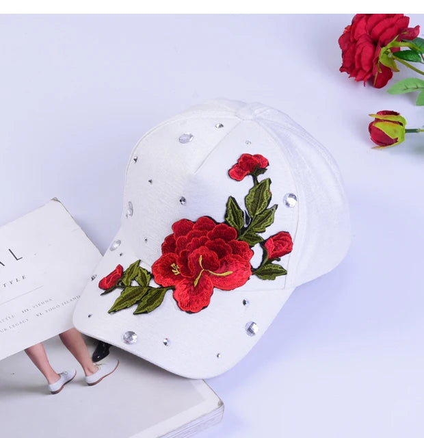 Cappello Baseball Moda Rosa Streetwear