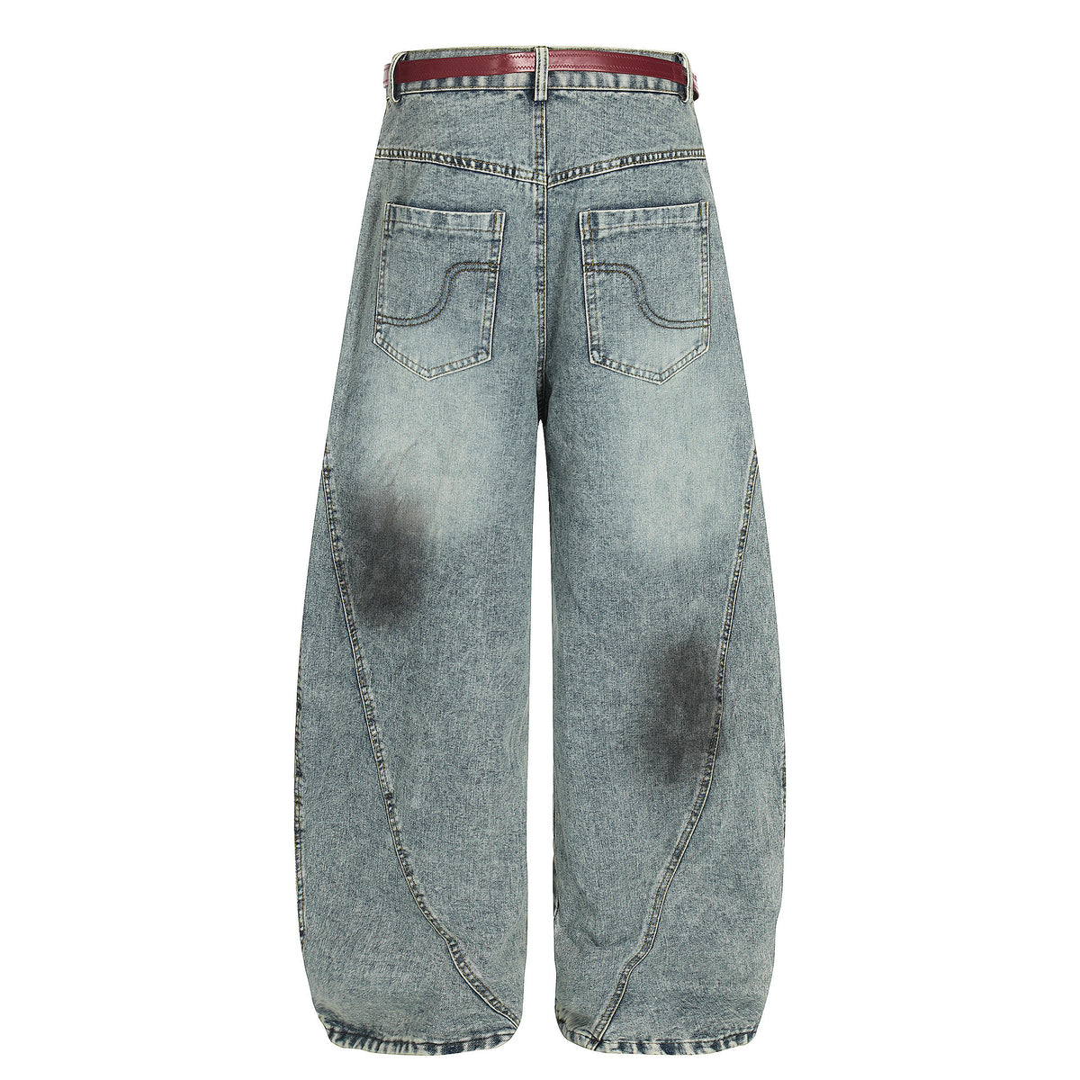 Jeans Donna Urban Paint Wide Leg Blu Casual
