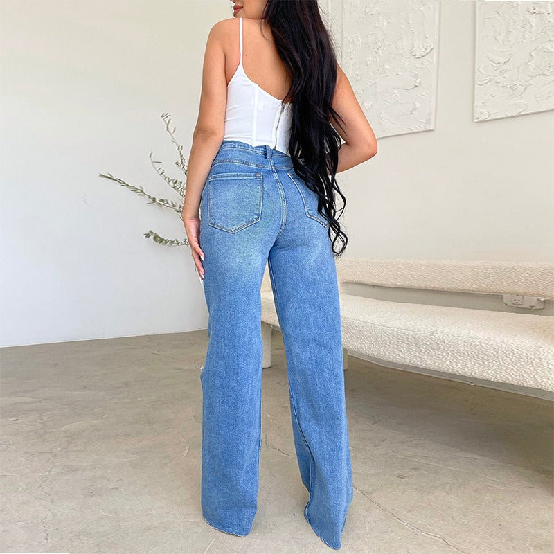 jeans strappati vintage