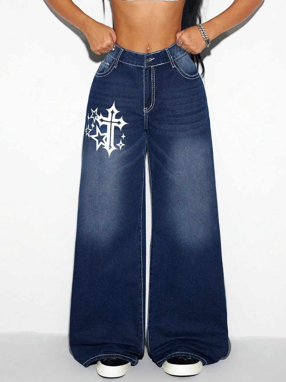 Jeans Crossover Wide