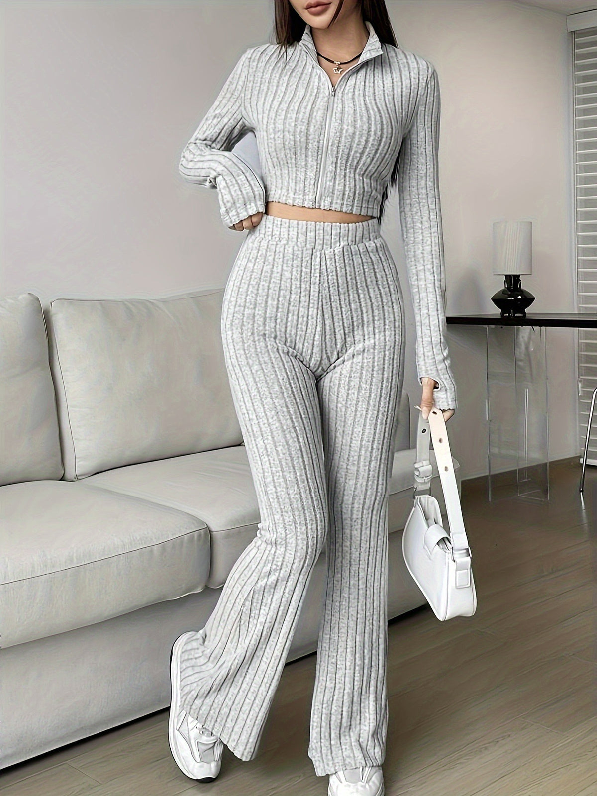 Set Donna Ribbed Glam JSHUB