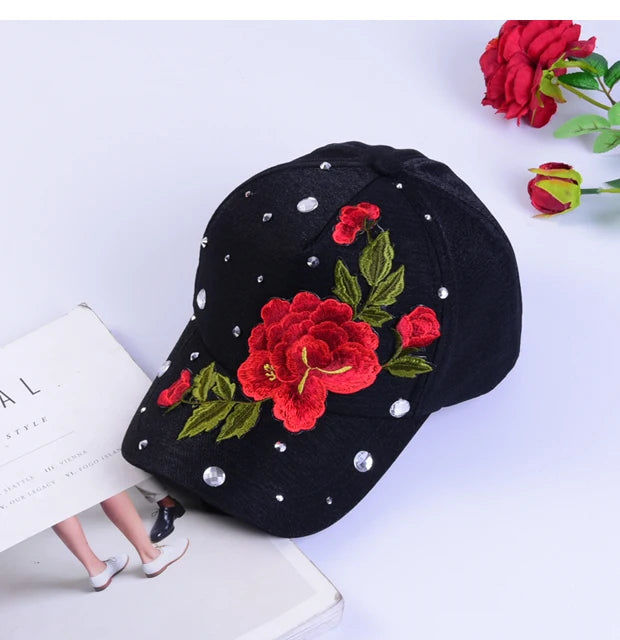 Cappello Baseball Moda Rosa Streetwear