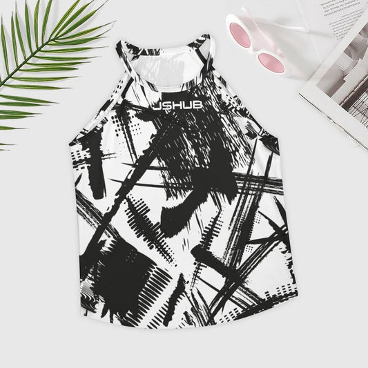 Canotta Donna JSHUB LunaFlow Ink Motion