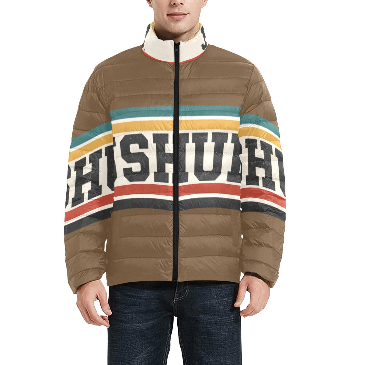 Giacca Bomber Imbottita Uomo JSHUB Sport Heritage Anni 50