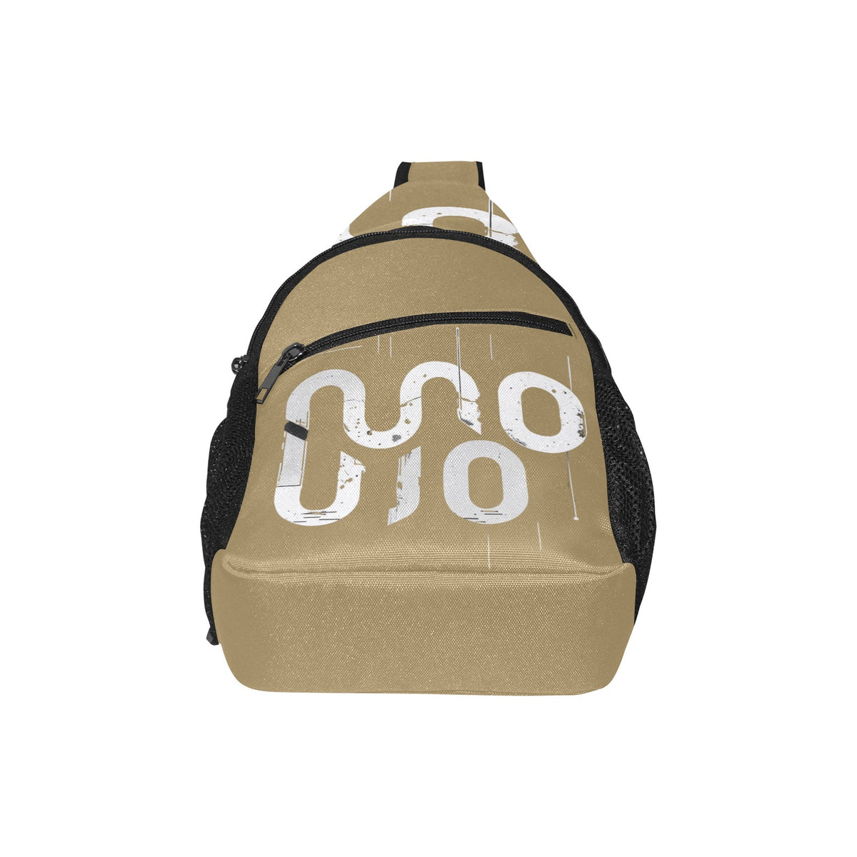 Tracolla Urban Soil – Concrete Echoes Marrone Chiaro Edizione Limitata Streetwear