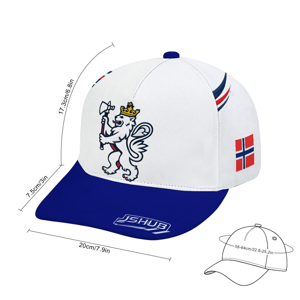 Cap Norway Bianco Bandiera JSHUB Winter Nation 2026
