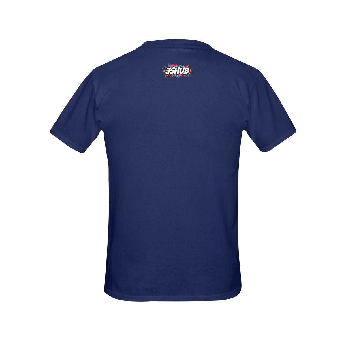 T-shirt Donna JSHub Girocollo Elegante – Stampa All-Over Urban Style