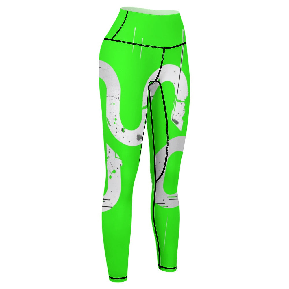 Pantaloni yoga donna “Concrete Flow Leggings” – Concrete Echoes