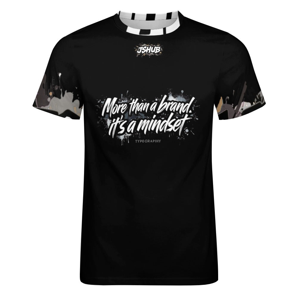 T Shirt JSHUB MINDSET_01 Nera More Than a Brand Its a Mindset