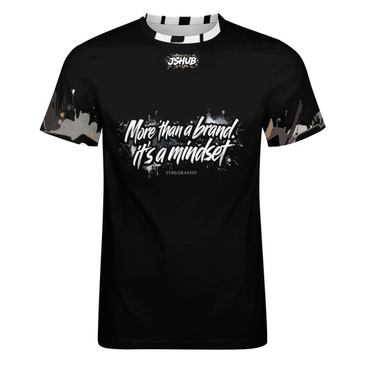 T Shirt JSHUB MINDSET_01 Nera More Than a Brand Its a Mindset