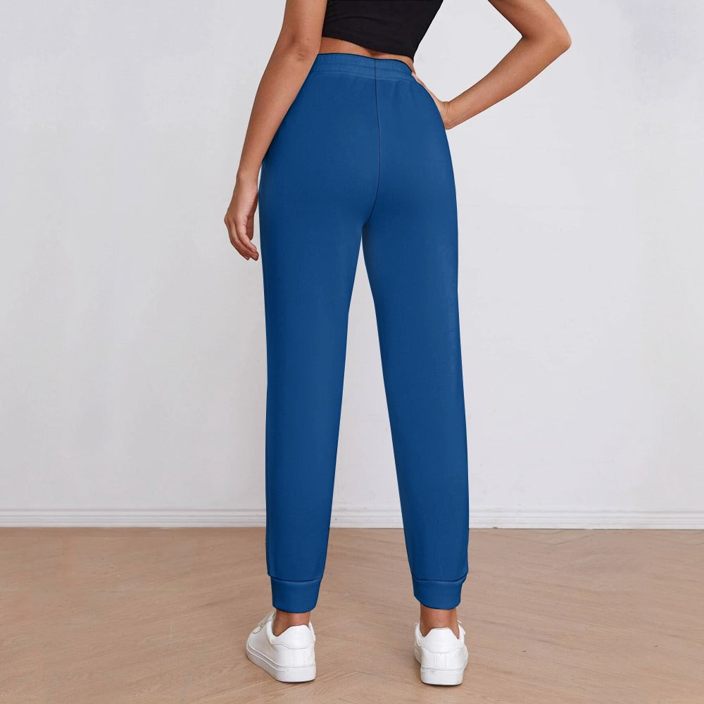 Pantaloni Tuta USA Donna Bianchi JSHUB Nation Winter 2026 Streetwear All Over