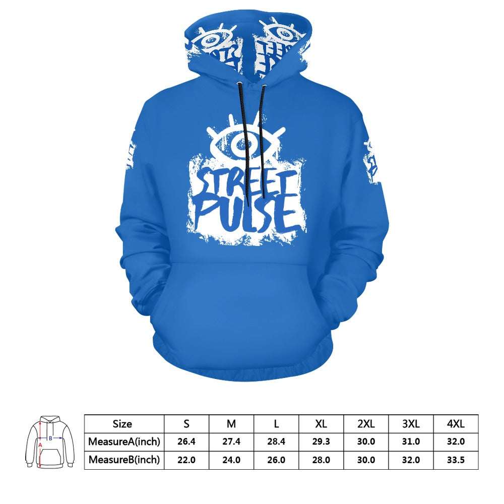 Felpa con cappuccio uomo “JS Street Pulse”