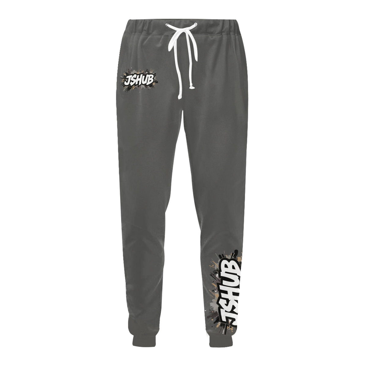 Pantaloni della Tuta Casual Unisex JSHub – Comfort e Stile con Stampa All-Over