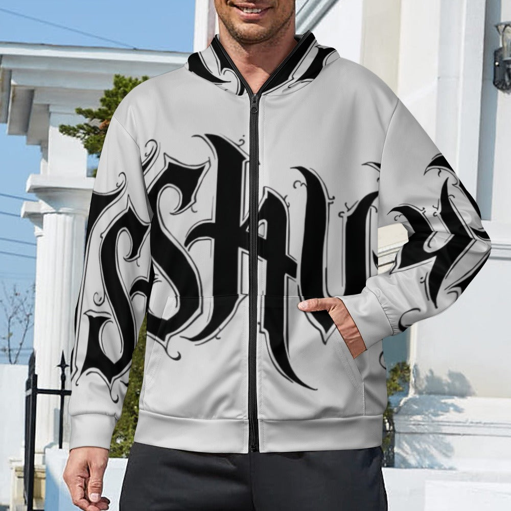 Felpa con Cappuccio e Zip JSHUB Signature Gothic Streetwear • Urban Style • Comfort • Signature Collection