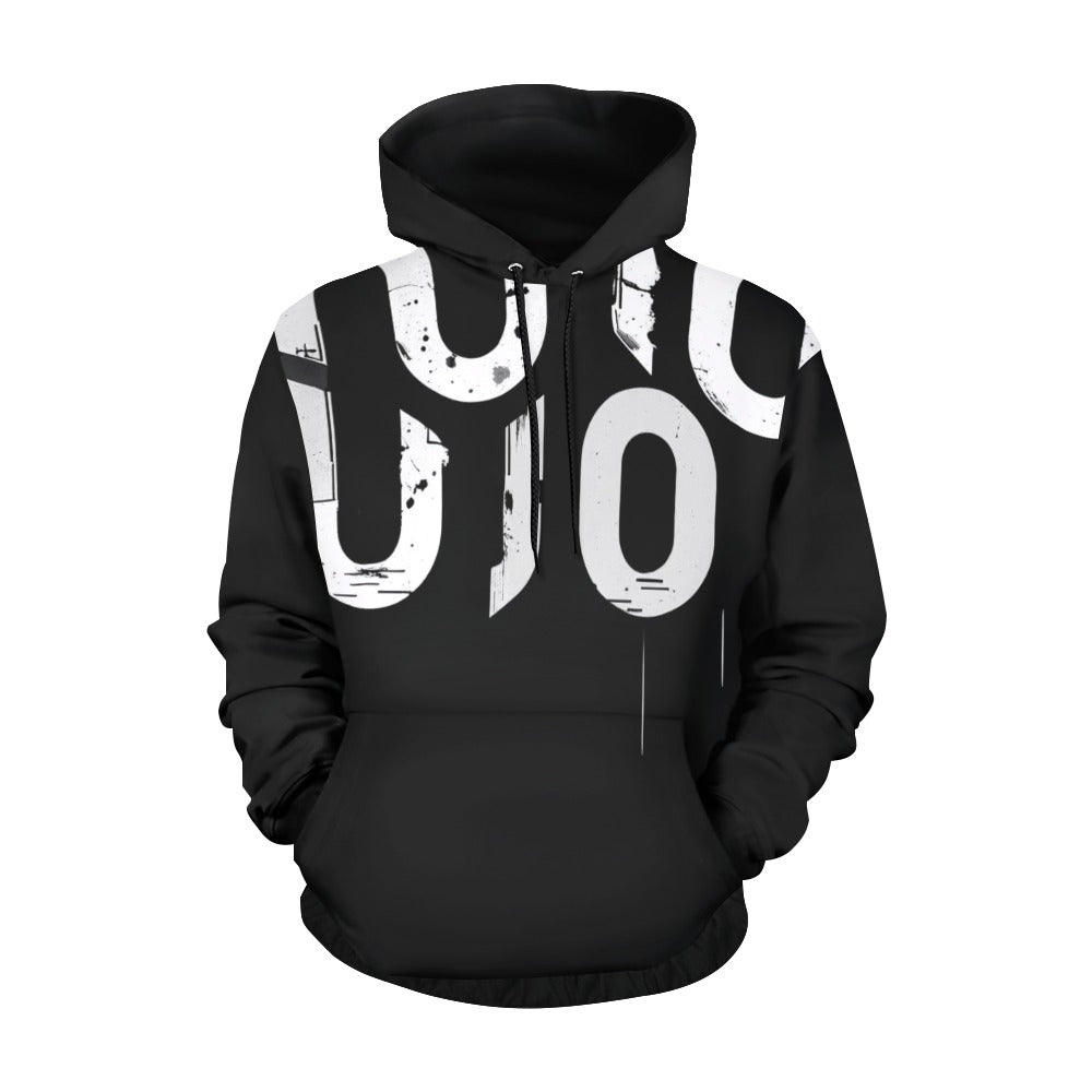 Felpa Donna con Cappuccio “Concrete Echoes Icon” – Black Edition