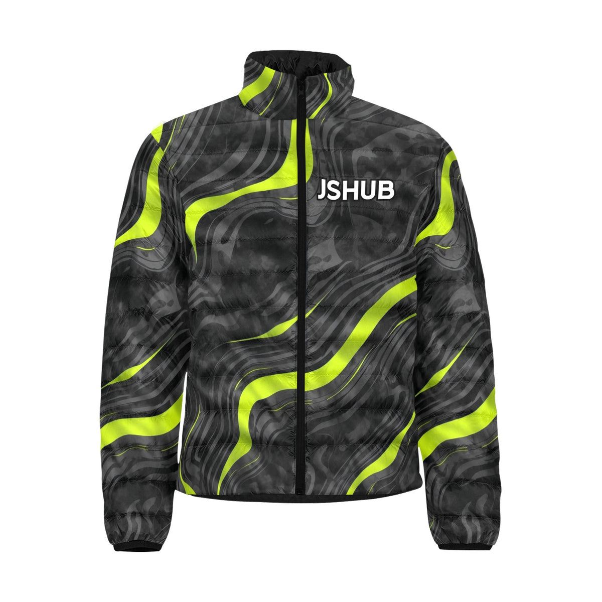 Bomber Trapuntato Neon Drift Uomo Edizione Limitata Streetwear JSHub