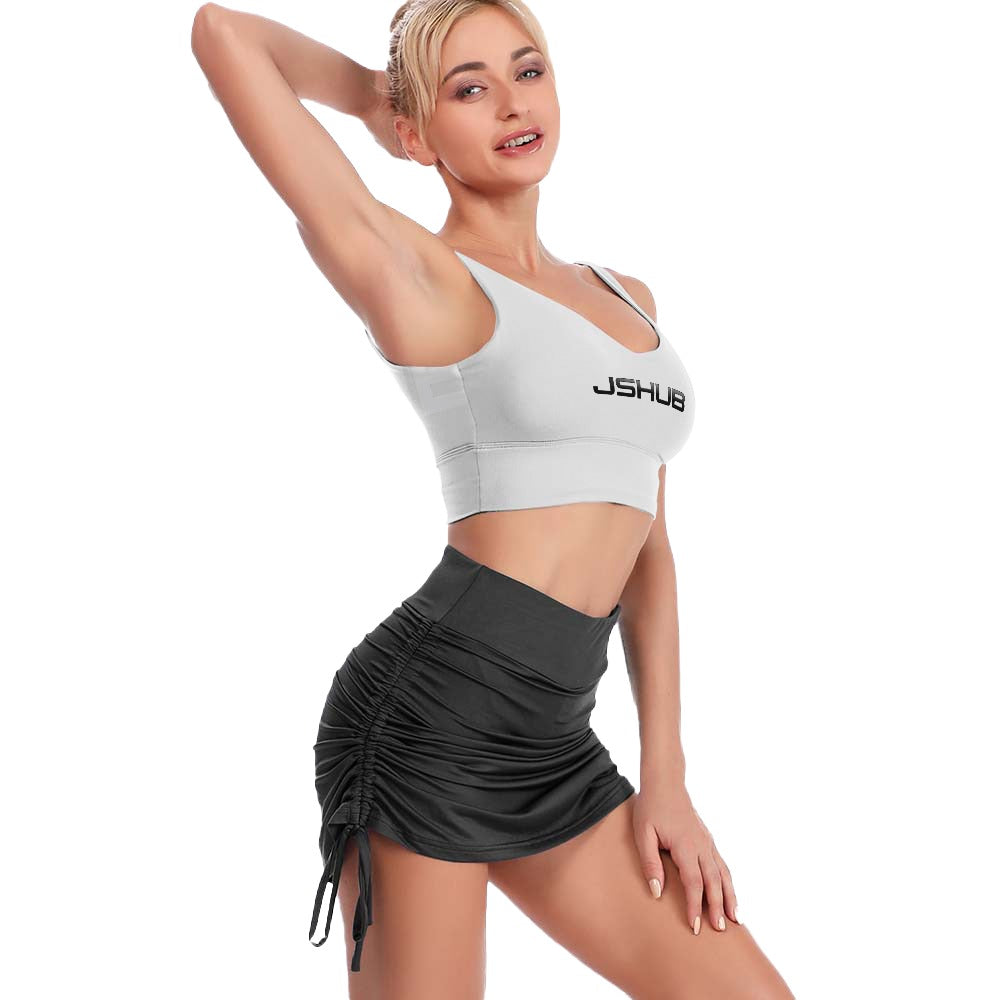 Top Sportivo Donna JSHUB Urban Grid SS26 Active Crop