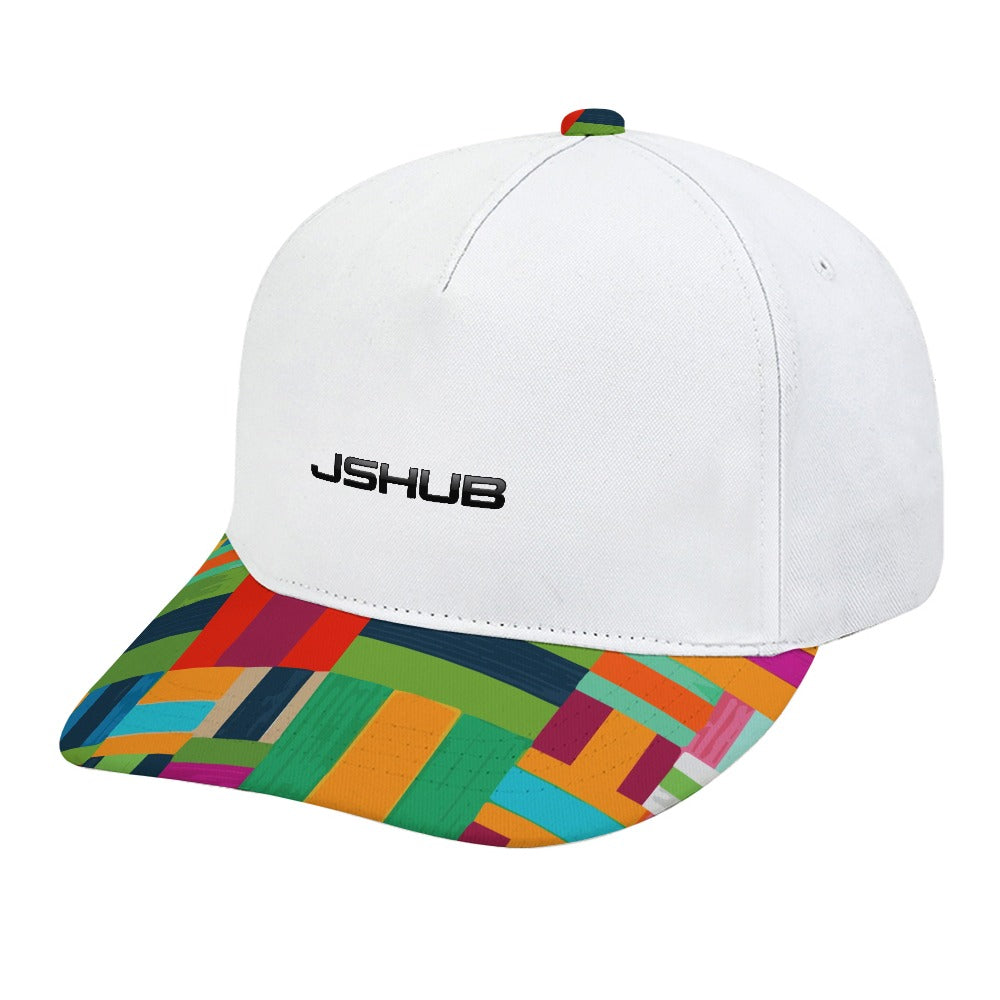 Berretto Baseball JSHUB Mosaic Blocks – Cappello Unisex Regolabile Streetwear