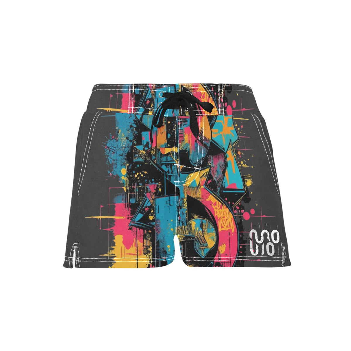 Bermuda Donna | Urban Graffiti Edition Concrete Echoes – Linea V-neck “Visual Riot”