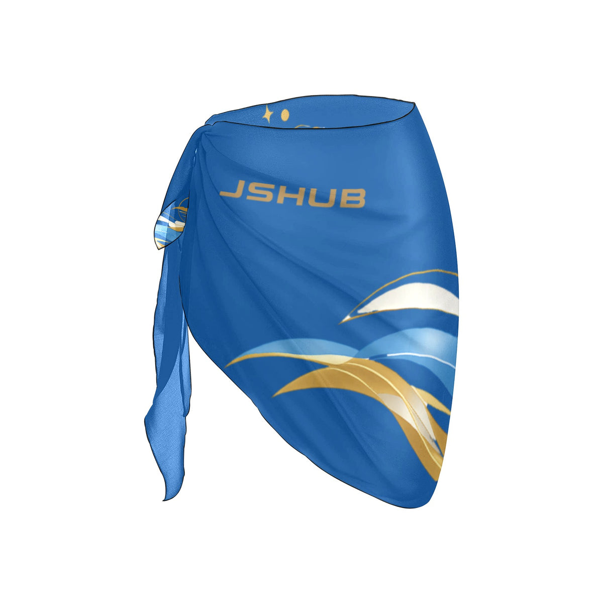 Fascia Pareo Mare Donna JSHUB in Chiffon Leggero | Copricostume Sarong da Spiaggia