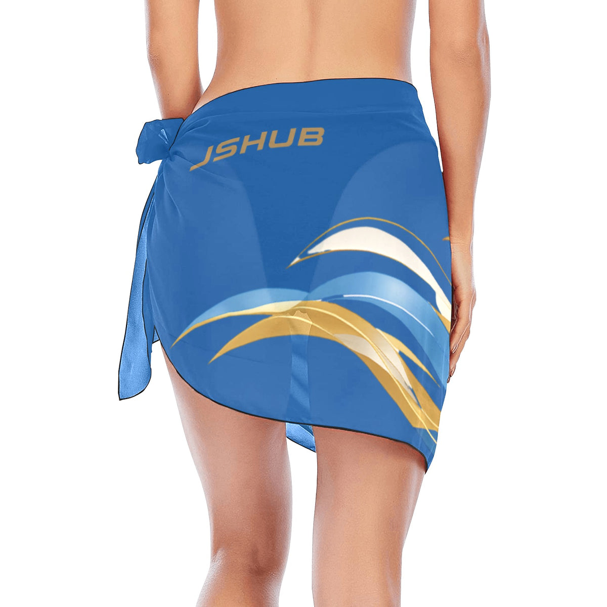Fascia Pareo Mare Donna JSHUB in Chiffon Leggero | Copricostume Sarong da Spiaggia