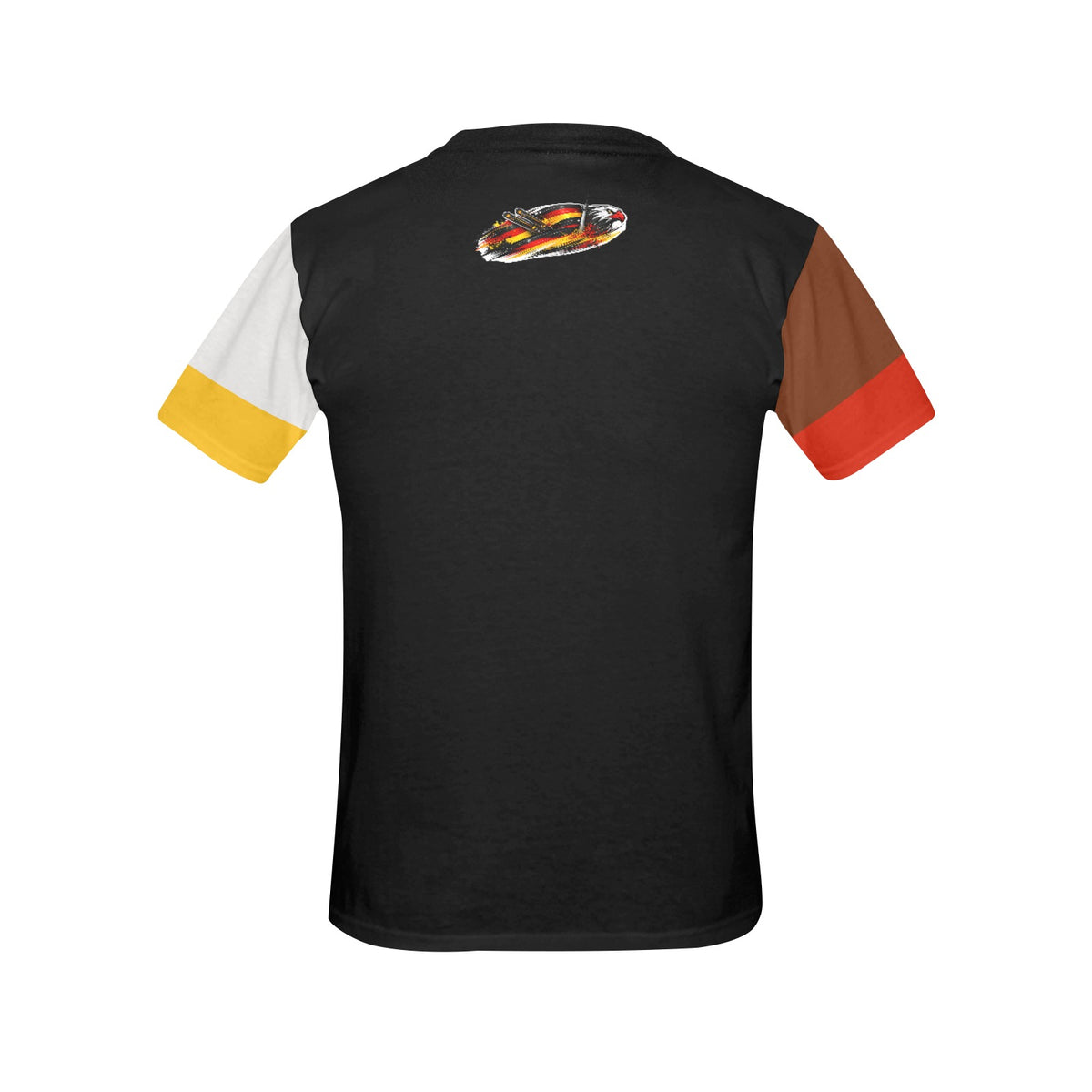 T-Shirt Germany Donna Nera JSHUB Winter Nation 2026 Streetwear