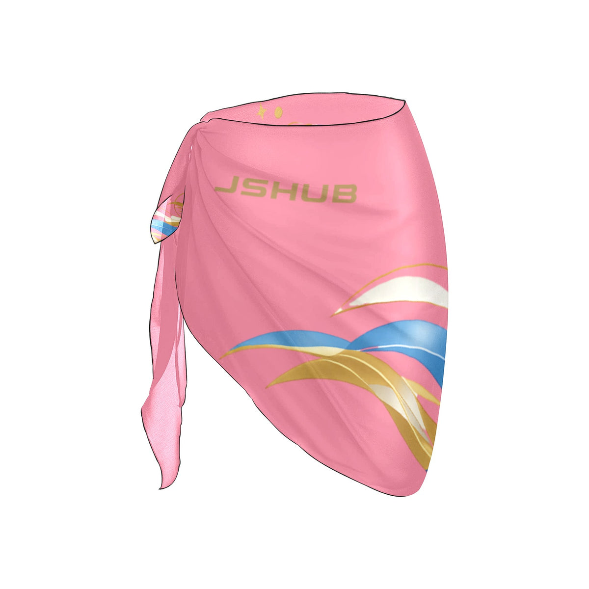 Fascia Pareo Mare Donna JSHUB in Chiffon Leggero | Copricostume Sarong da Spiaggia