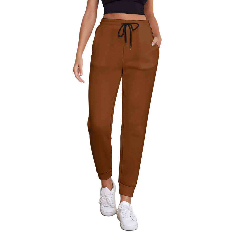Pantalone donna JSHUB monocolore anni 50 stile essenziale