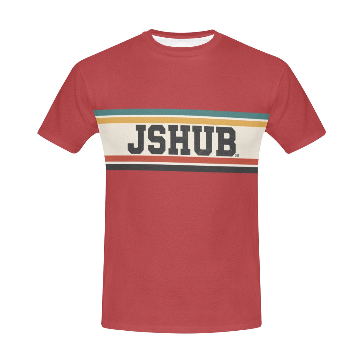 T-Shirt Uomo JSHUB Anni 50 – Collezione Sport Heritage All Over