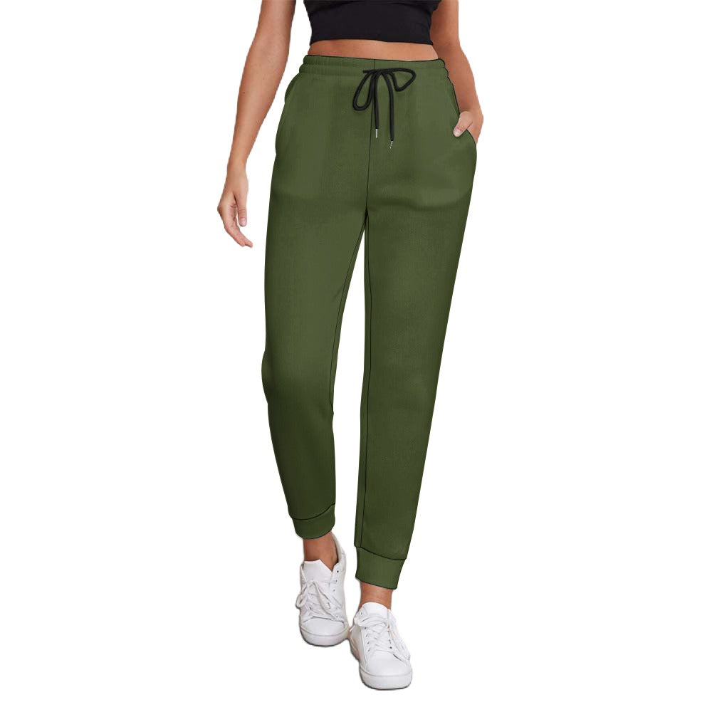 Pantalone donna JSHUB monocolore anni 50 stile essenziale