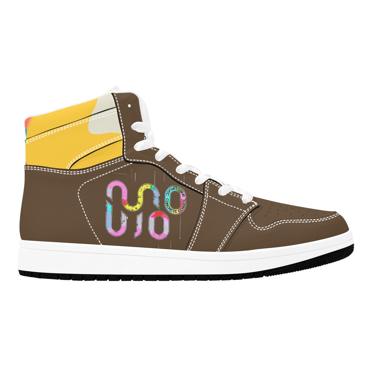Sneakers Alte Uomo Concrete Echoes – Caffè Drop
