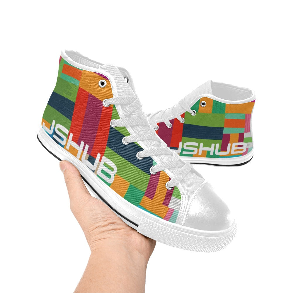 Scarpe Uomo JSHUB Mosaic Blocks Aquila High Top Canvas
