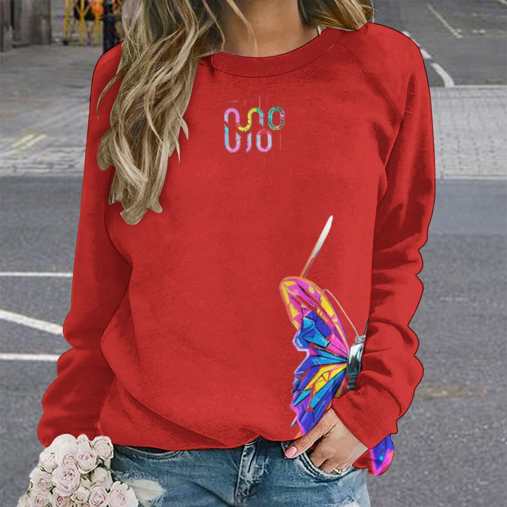 Maglione donna Wings of Noise – 7 varianti colore streetwear casual