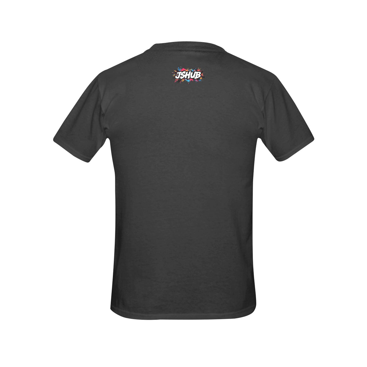 T-shirt Donna JSHub Girocollo Elegante – Stampa All-Over Urban Style