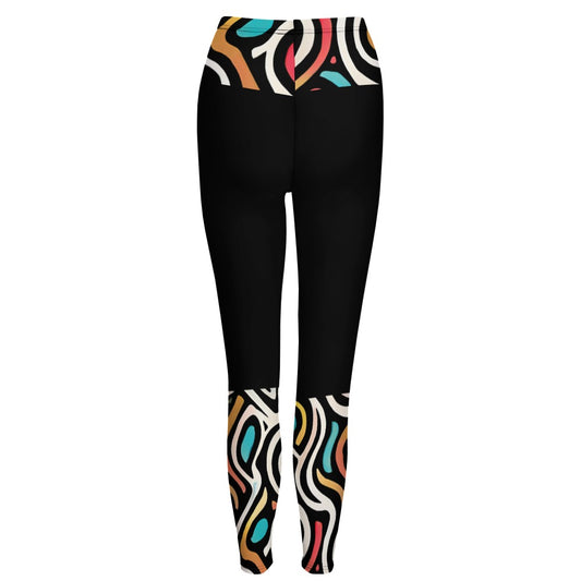 Leggings Donna Vita Alta JSHUB – Aurora Pastel