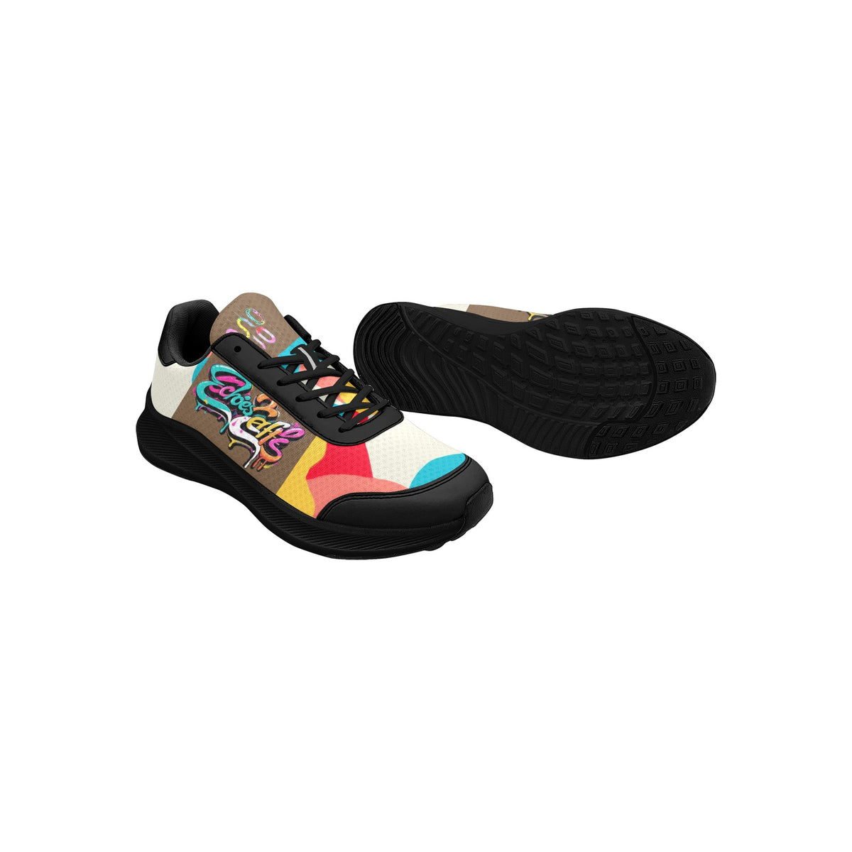 Sneakers Donna Running “Caffè” – Concrete Eschoes Collection