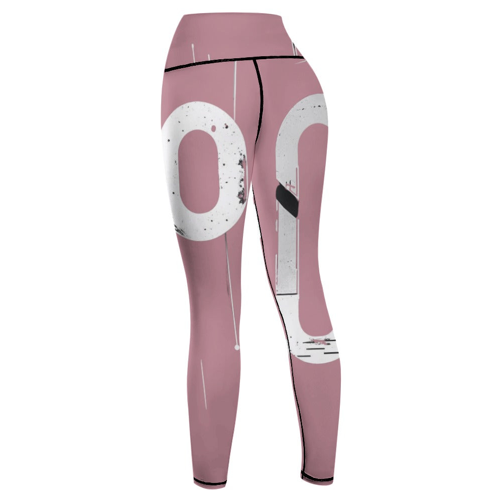 Pantaloni yoga donna “Concrete Flow Leggings” – Concrete Echoes