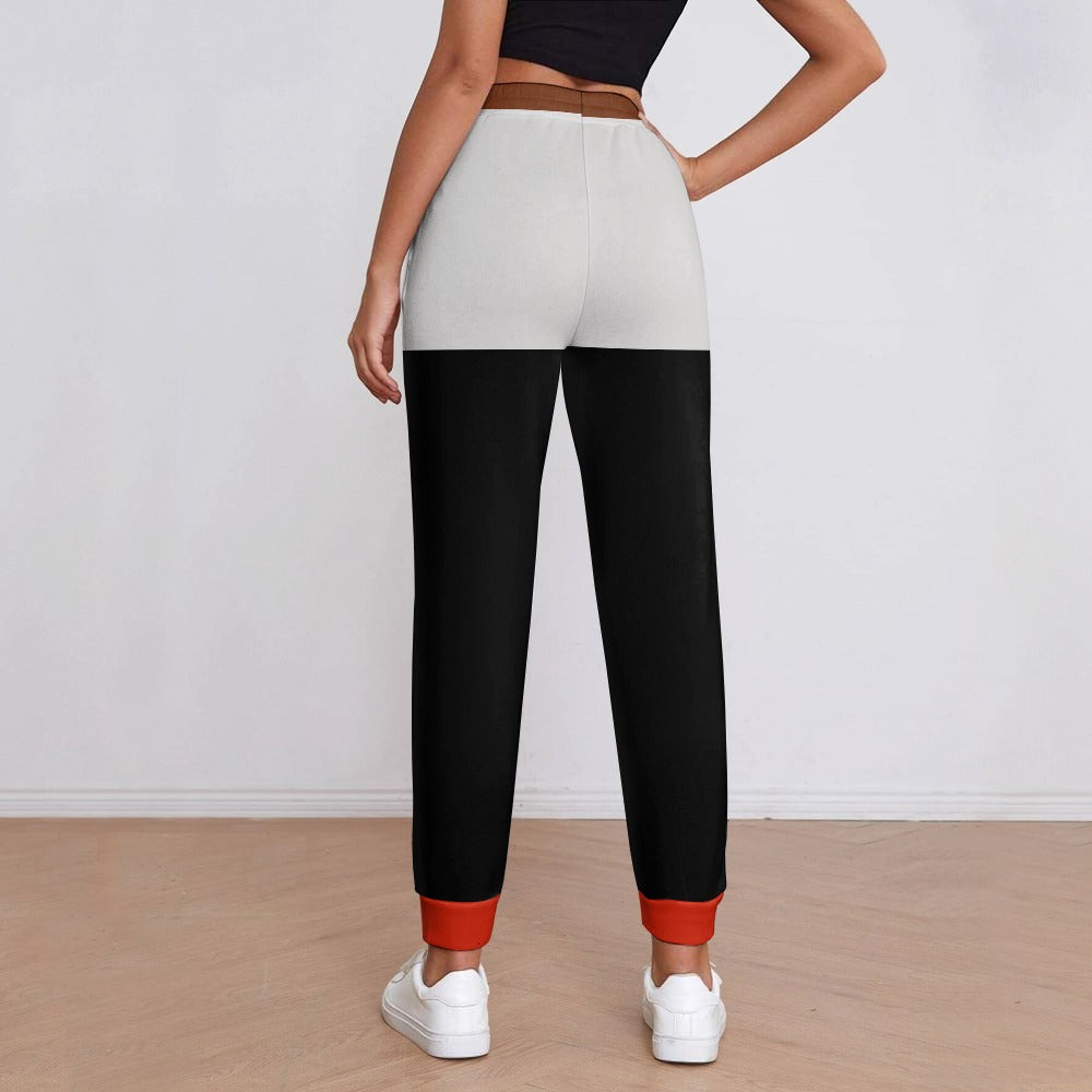 Pantaloni Germany Donna Neri JSHUB Winter Nation 2026 Streetwear
