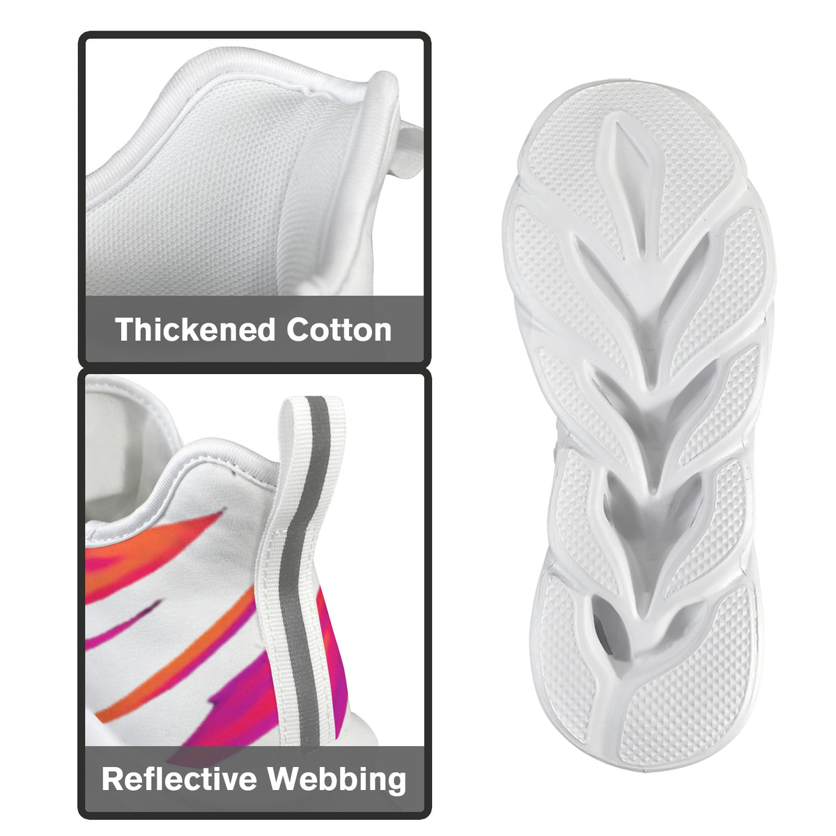 Sneakers Donna JSHUB LunaFlow Flame Pulse – Design Moderno, Leggere e Traspiranti con Suola EVA
