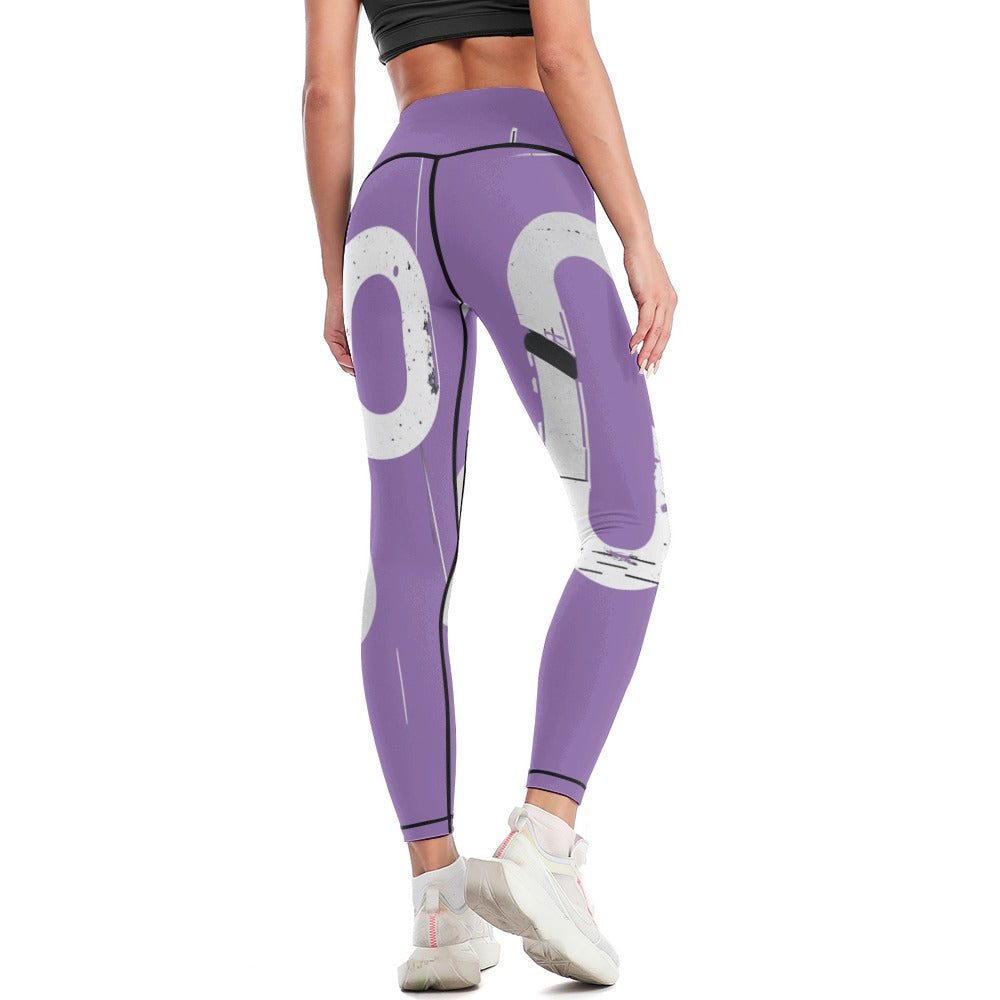 Pantaloni yoga donna “Concrete Flow Leggings” – Concrete Echoes