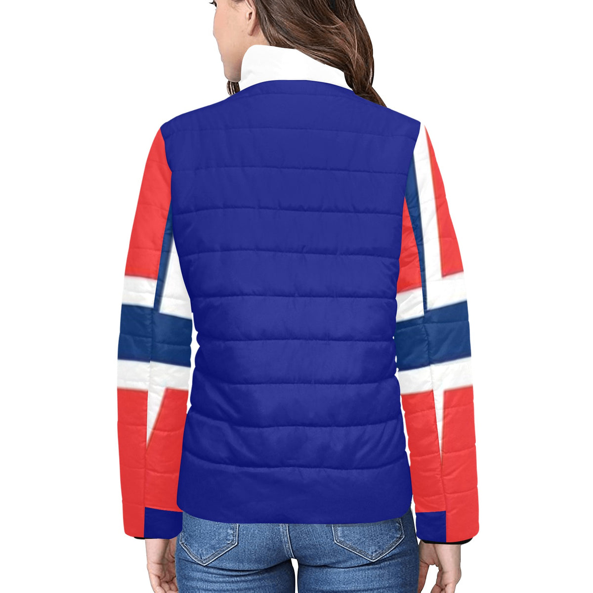 Piumino Donna Norway Tech Nordico Blu Winter Nation 2026 JSHUB