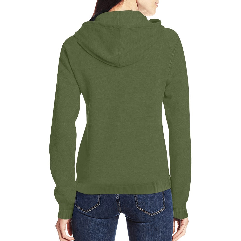 Felpa donna JSHUB anni 50 con zip stile vintage sportivo