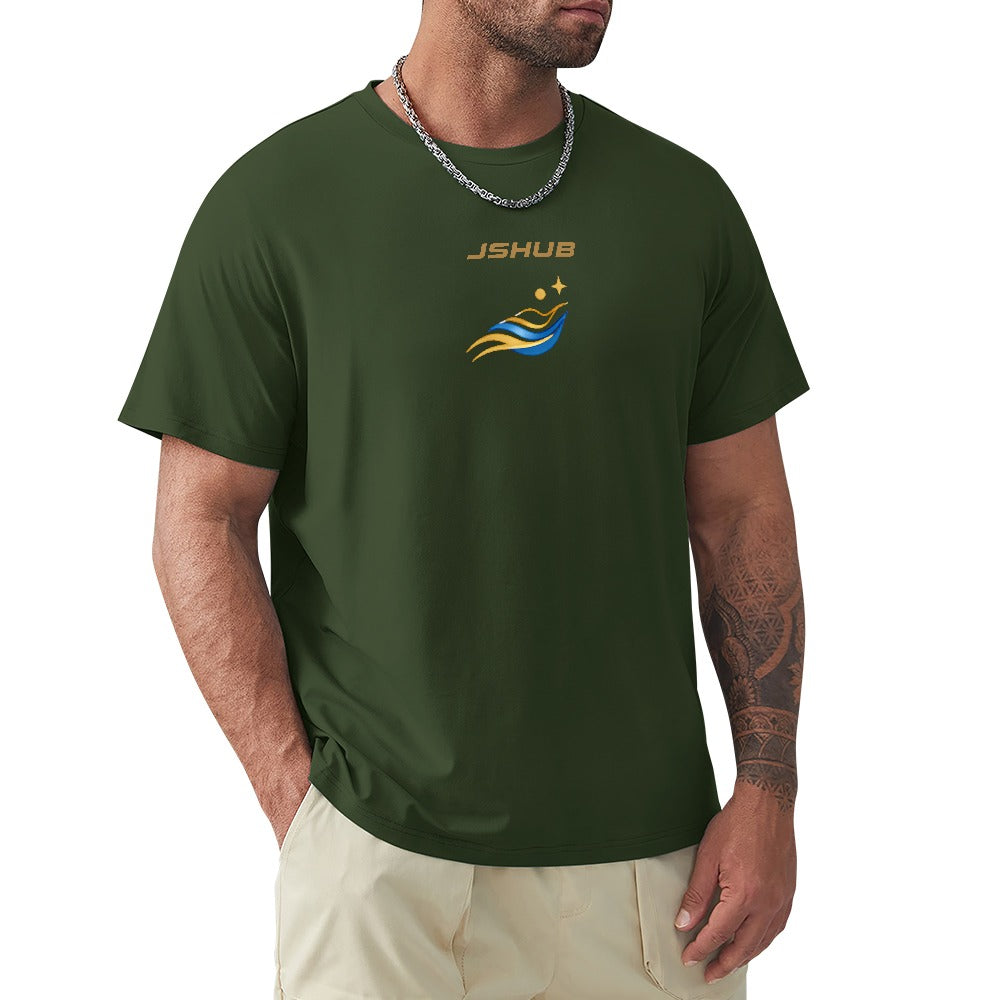 T-Shirt Uomo JSHUB Solar Motion Olive Green – Collezione Sunwave