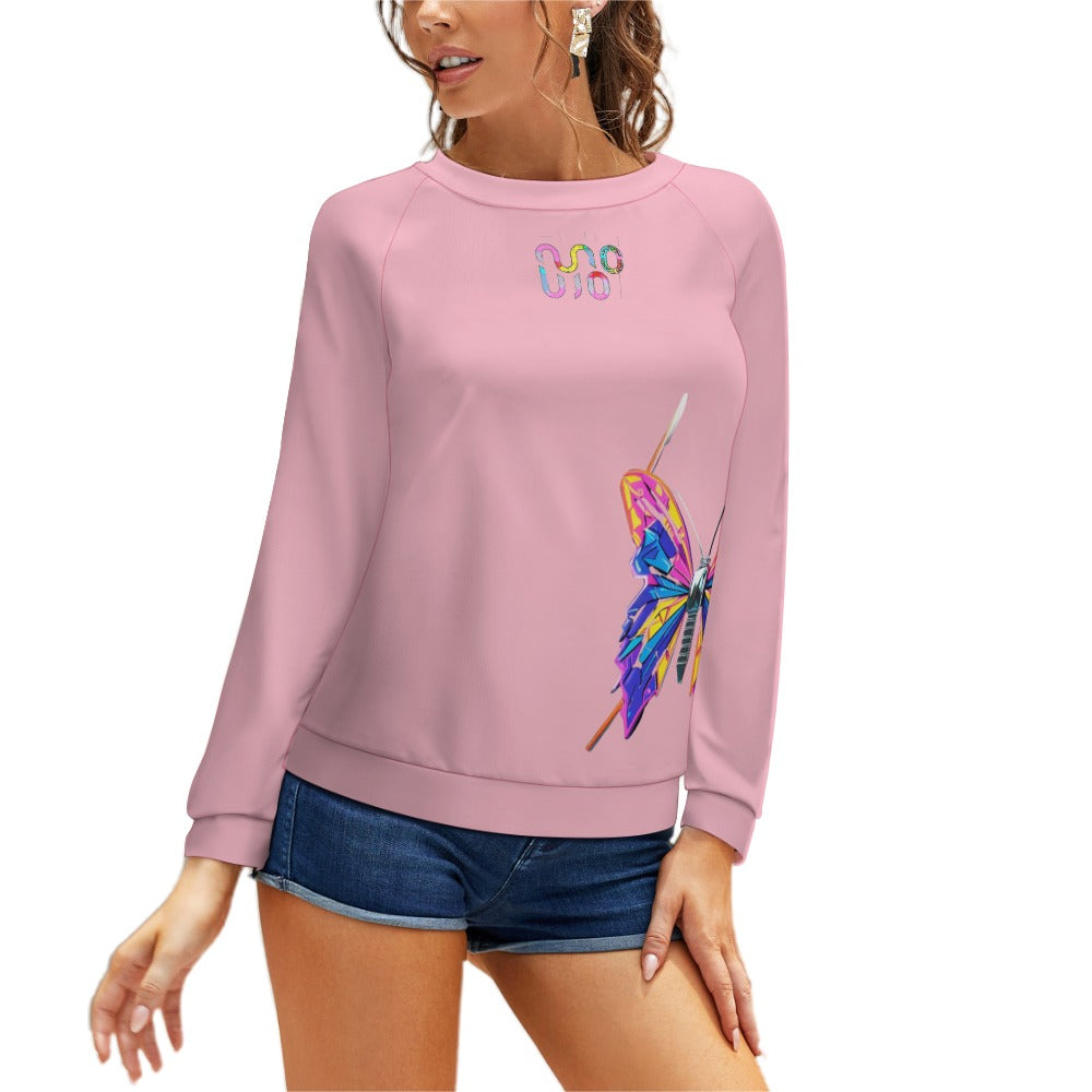 Maglione donna Wings of Noise – 7 varianti colore streetwear casual