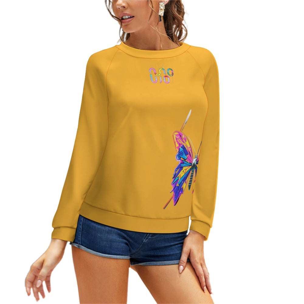 Maglione donna Wings of Noise – 7 varianti colore streetwear casual