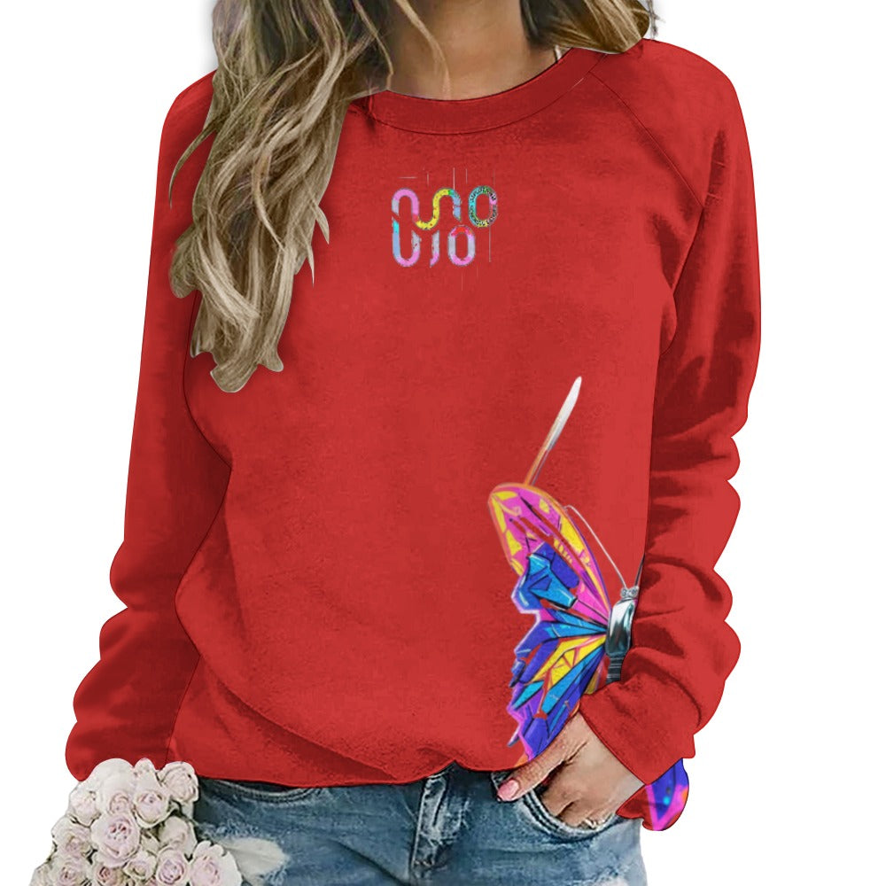 Maglione donna Wings of Noise – 7 varianti colore streetwear casual